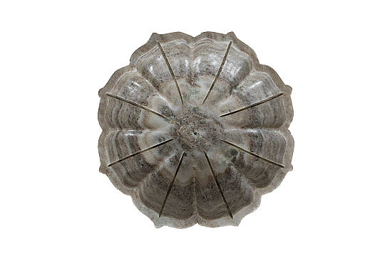 MERMER DEKORATİF KASE-BEJ - 30X30X5 CM BWN-1128A - 3