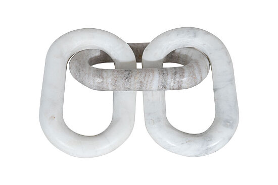 MERMER DEKORATİF ZİNCİR - BEYAZ/BEJ- 24X8.85X2 CM HDN-1105A - 3