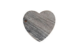 MERMER KALPLİ PEYNİR BIÇAK SETİ- NİKEL KAPLAMA / BEJ MERMER- KUTULU 30X30X5 CM CUTN-518A - 3