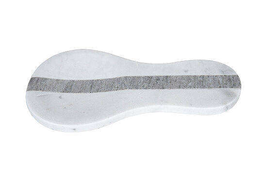 MERMER KAŞIKLIK - BEYAZ/ BEJ - 22.86X12 CM SRN-HSH-01 - 4