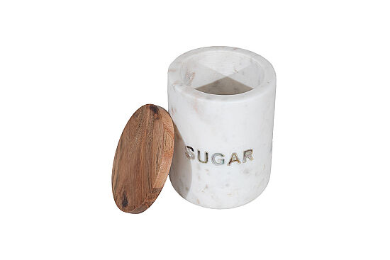 MERMER KAVANOZ AHŞAP KAPAKLI - ŞEKER-BEYAZ- 10X10X14 CM BXN-HSH-02 - 3