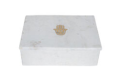 MERMER MÜCEVHER KUTUSU -BEYAZ-22.85X15X7.60 CM BXN-461A - 3
