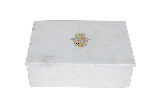 MERMER MÜCEVHER KUTUSU -BEYAZ-22.85X15X7.60 CM BXN-461A - 3