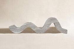 MERMER MUMLUK -BEJ -35X5X10 CM CHN -895A - KERVAN