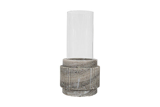 MERMER MUMLUK -CAM & BEJ MERMER- 11.5X11.5X10CM CHN-HSH-04A - 2