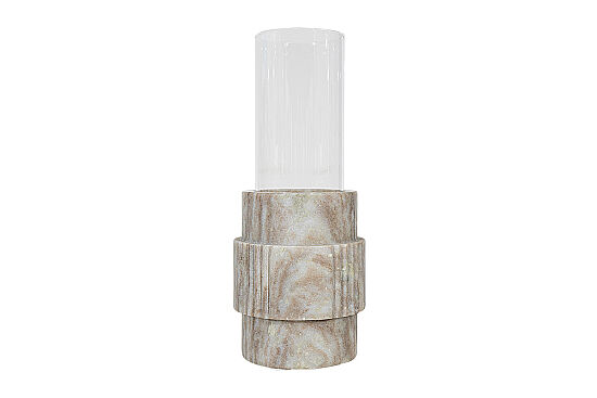 MERMER MUMLUK - CAM & BEJ MERMER- 11.5X11.5X15CM CHN-HSH-04 - 2