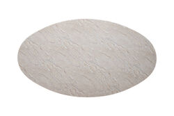 MERMER OVAL YEMEK MASASI BEJ 200x110x75cm (#MKT13) - 3