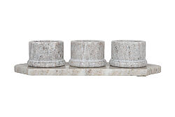 MERMER SOS SETİ -BEJ - 30X10X6 CM CND-HSH-02 - 2