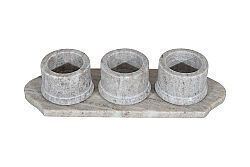 MERMER SOS SETİ -BEJ - 30X10X6 CM CND-HSH-02 - 3
