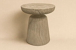MERMER TABURE/SEHPA BEJ 40x40x44cm (#MKT13) - 