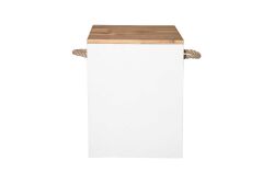 MERMER TABURE/SEHPA BEYAZ KARE 35x35x45cm KTA-WD-001 - SEHPA
