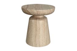 MERMER TABURE/SEHPA KREM 40x40x44cm (#MKT16) - SEHPA