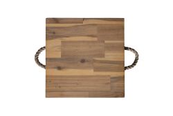 MERMER TABURE/SEHPA SİYAH KARE 35x35x45cm KTA-BD-001 - 2
