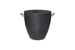 MERMER TABURE/SEHPA SİYAH YUVARLAK 45x45cm KTA-BD-001 - SEHPA