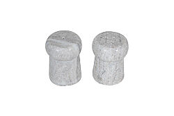 MERMER TUZ & BİBER SETİ-BEJ -5X5X7.62 CM SPN-309 - 3