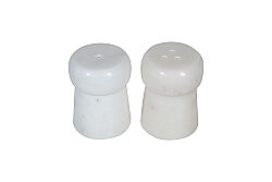 MERMER TUZ & BİBER SETİ-BEYAZ - 5X5X7.62 CM SPN-309A - 3