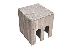 MERMER YAN SEHPA-BEJ-45X45X50 CM TAB-162 - 4