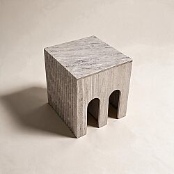 MERMER YAN SEHPA-BEJ-45X45X50 CM TAB-162 - 2