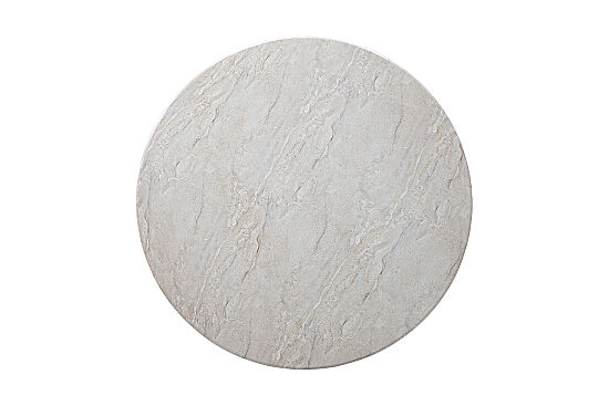 MERMER YUVARLAK YEMEK MASASI BEJ 135x135x76cm (#MKT13) - 2