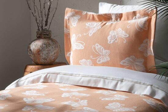 MERONİS PİKE-YATAK ÖRTÜSÜ 170x240 2 PRC TURUNCU - 2