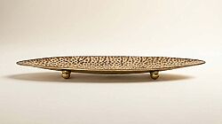 METAL DEKORATİF TABAK 51x17.5x4 CM T190642S0E515 - HOME SWEET HOME