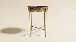 METAL YAN SEHPA L0:45.5x45.5x62 CM T224462T2E347A - 2