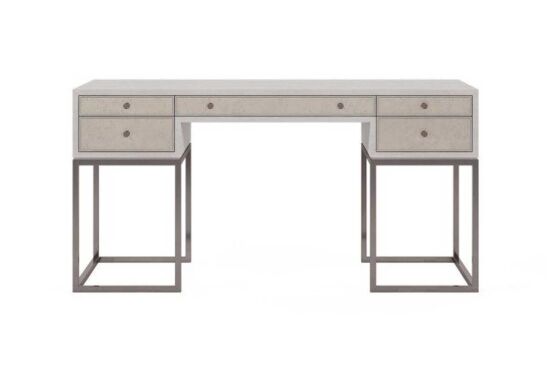 MEZZANİNE ÇALIŞMA MASASI GRİ 71x152x76cm 325421-2249 - 1