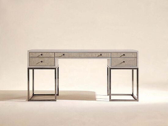 MEZZANİNE ÇALIŞMA MASASI GRİ 71x152x76cm 325421-2249 - 1