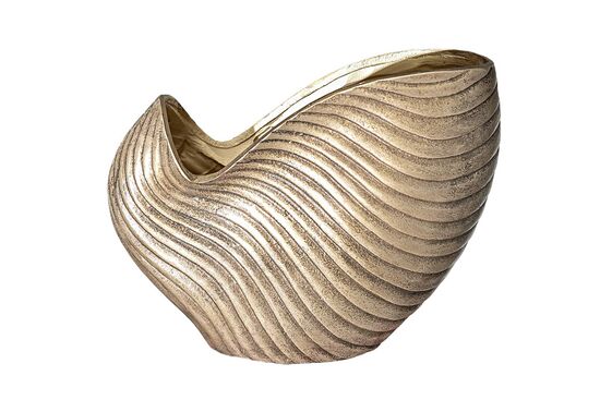 MİDYE VAZO GOLD 10x22 cm
