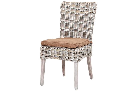 MILAN SANDALYE BEYAZ 48x58x100cm - 1