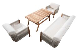 MİNA KOLTUK TAKIMI 3+1+1+SEHPA - 4