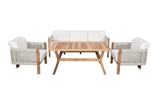 MİNA KOLTUK TAKIMI 3+1+1+SEHPA - 1