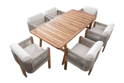 MİNA YEMEK MASA + 6 ADET SANDALYE - 3