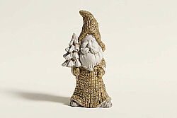 MİNİ NOEL BABA GOLD-KREM 6x12cm HYK874 (YLBŞ) - KERVAN