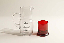 MİRA BAŞUCU SÜRAHİSİ (650 ml /150 ml) - HOME SWEET HOME