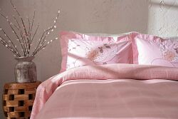 MİSSY PİKE SET 230x250 CK 4 PRC PEMBE - HOME SWEET HOME