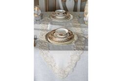 MOCCA RUNNER KREM 40x160cm - KERVAN