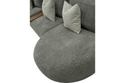 MODICA KÖŞE KOLTUK KAHVE 130x400x87cm (MONTARO 24294-15) - 4