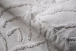 MOGES PİKE - YATAK ÖRTÜSÜ 240x250 3 PRC BEYAZ - 5