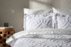 MOGES PİKE - YATAK ÖRTÜSÜ 240x250 3 PRC BEYAZ - KERVAN