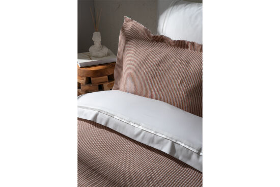 MOKAS PİKE TAKIMI 240x250 3 PRC KREMİT - 5