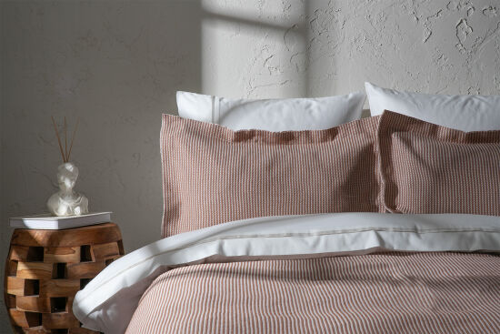 MOKAS PİKE TAKIMI 240x250 3 PRC KREMİT - 1