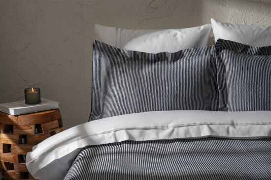 MOKAS PİKE TAKIMI 240x250 3 PRC LACIVERT - 1