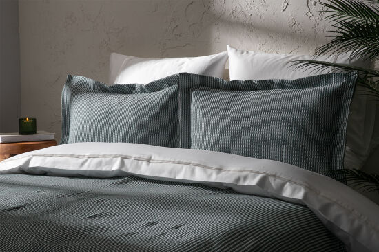 MOKAS PİKE TAKIMI 240x250 3 PRC YEŞİL - 2