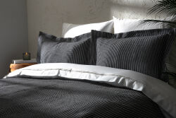 MOKAS PİKE - YATAK ÖRTÜSÜ 240x250 3 PRC SİYAH - 2