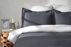 MORİNA PİKE-YATAK ÖRTÜSÜ 240x250 3 PRC LACİVERT - KERVAN