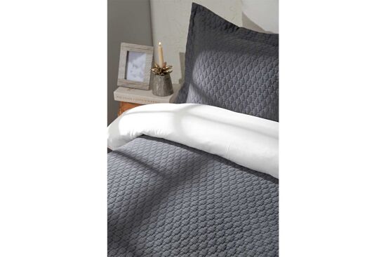 MORİNA PİKE-YATAK ÖRTÜSÜ 240x250 3 PRC LACİVERT - 7