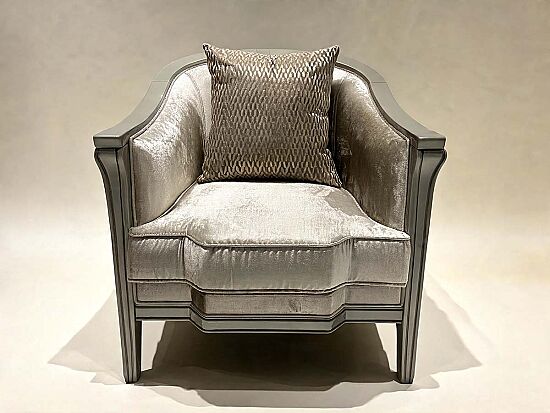 MORRISEY TEKLİ KOLTUK VİZON 90x85x93cm PAVIA (2301.1A.03) - 1