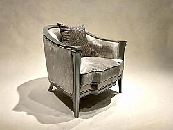 MORRISEY TEKLİ KOLTUK VİZON 90x85x93cm PAVIA (2301.1A.03) - 2