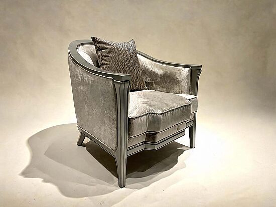 MORRISEY TEKLİ KOLTUK VİZON 90x85x93cm PAVIA (2301.1A.03) - 2